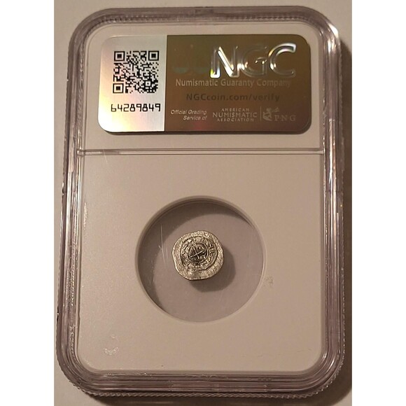 Hungary - Middle Ages - Coloman (1095-1116) Silver Denar MS61 NGC - Picture 2 of 4